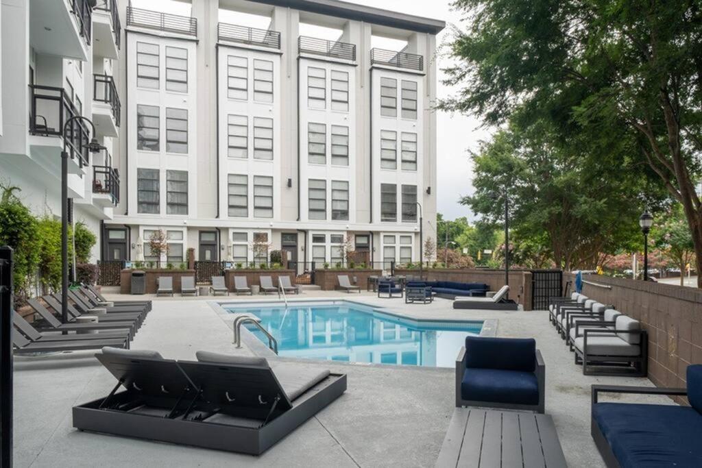 Townhouse In Uptown King Bed-Wi-Fi-Free Parking-Pool Charlotte Exterior foto